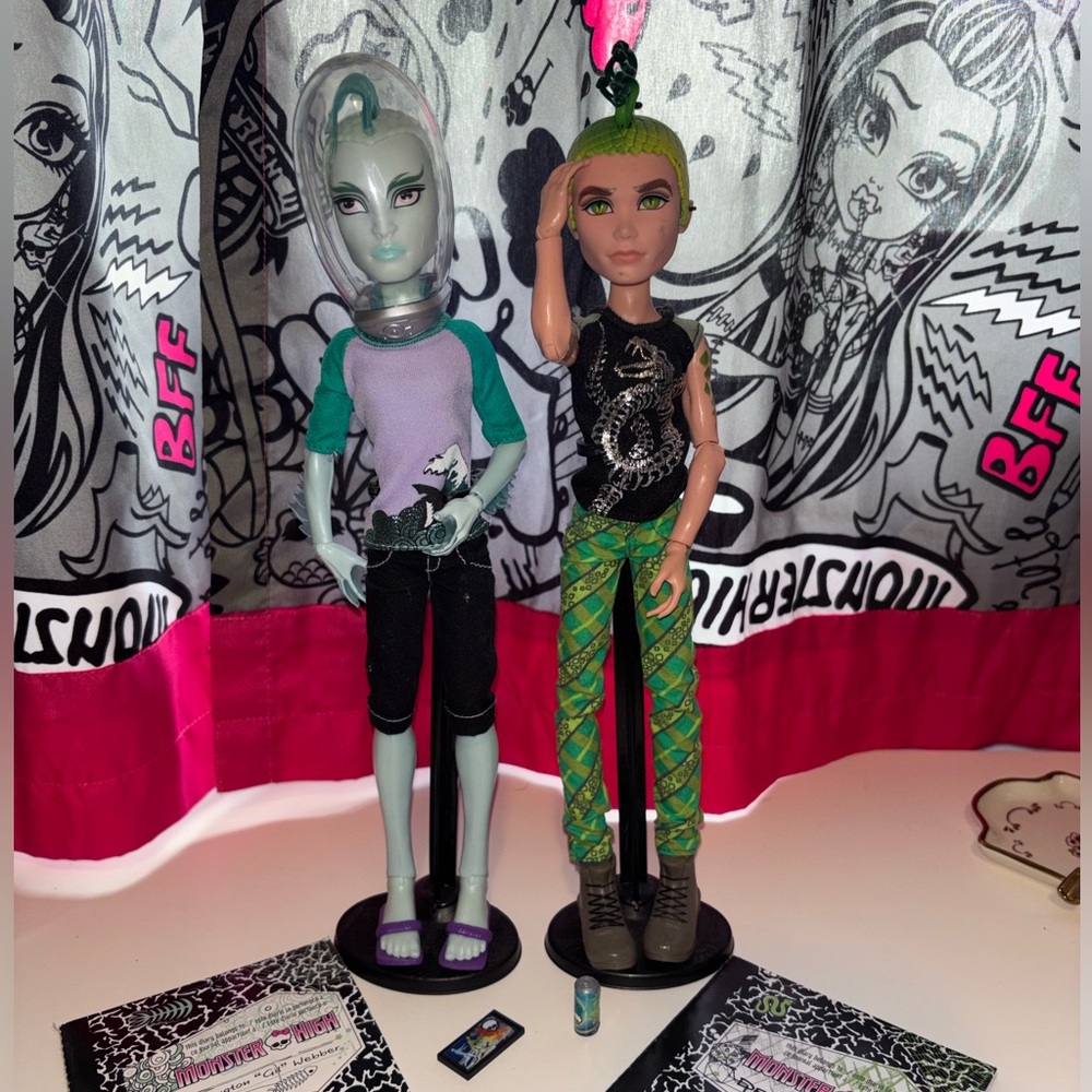 Monster High Gil and Deuce 2 pack